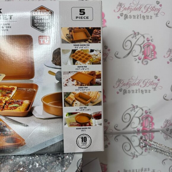Gotham steel diamond Non-Stick Bakeware Set brand new as seen on tv - Picture 3 of 6